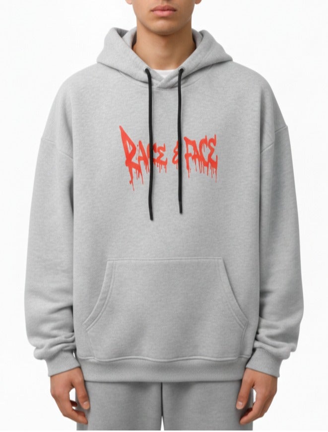 Oversize Hoodie Grey - Image 2